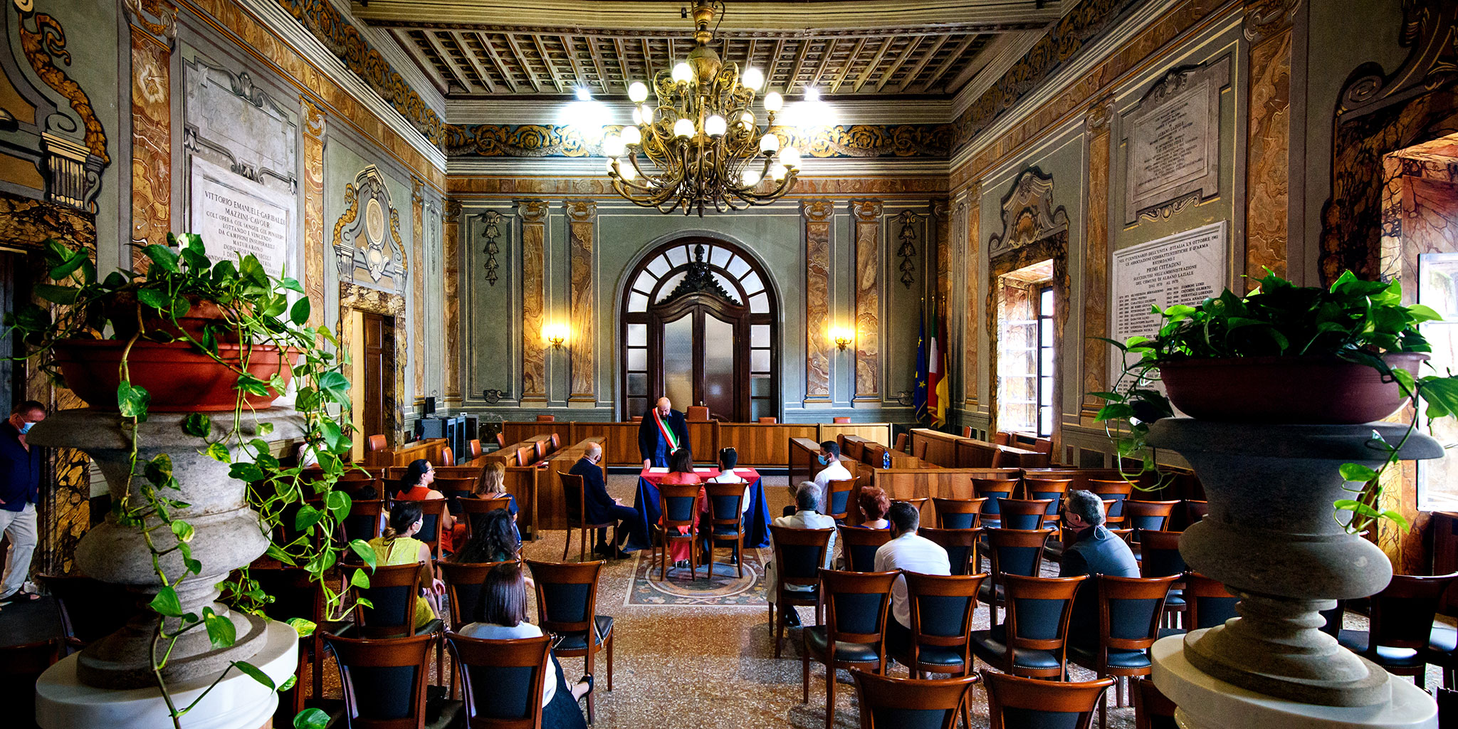 Sala Nobile di Palazzo Savelli ad Albano Laziale